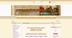 Desktop Screenshot of antykwariat-conroy.pl