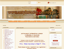 Tablet Screenshot of antykwariat-conroy.pl